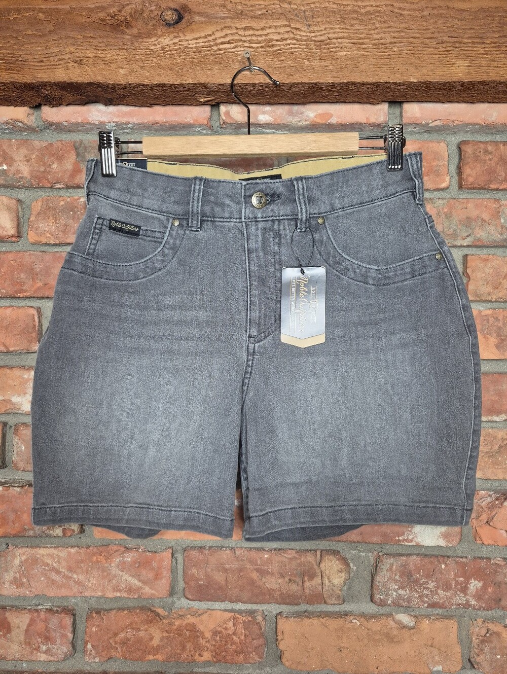 Noble Outfitters Tug-Free 5" Denim Shorts – Size 8 Outdoor Western Jean